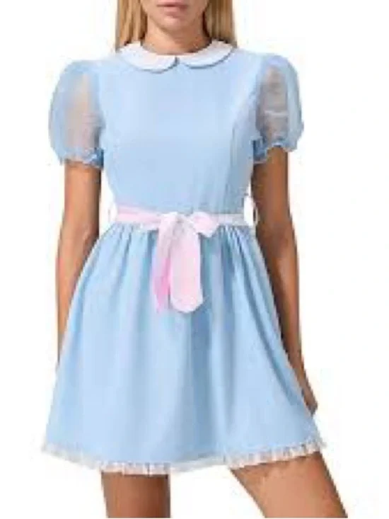 NWT Dolls Kill Baby Doll Dress Inspired Costume by Trickz N' Treatz size XL - Picture 2 of 7